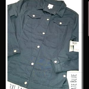 Lularoe jaxon jean jacket 3xl